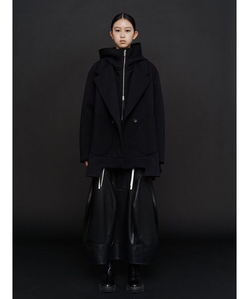 セール】HOOD LAYERED MDL CT / フードレイヤードミドルコート（その他