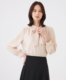 TRANS WORK｜トランスワークのシャツ/ブラウス（ボウタイ襟）通販