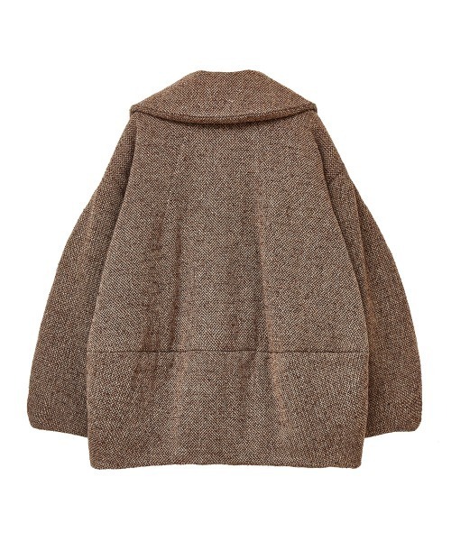 セール】COCOON LINE SHORT COAT（その他アウター）｜MANOF（マノフ