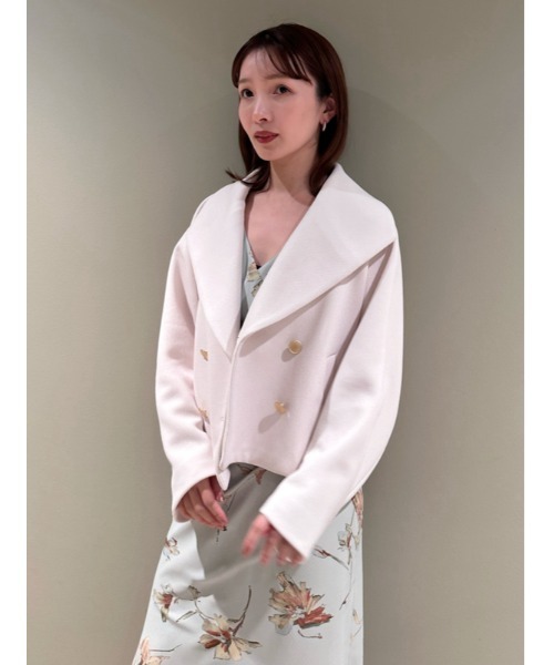 SNIDEL（スナイデル）の「ラグランショートコート（その他アウター