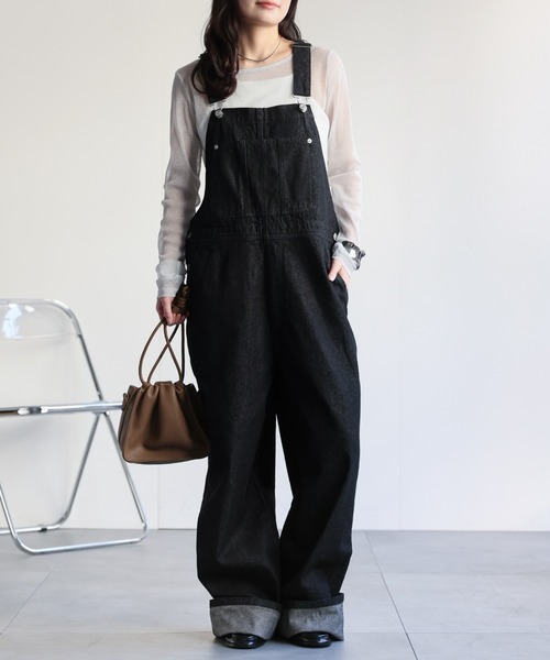 セール】デニムサロペット / オーバーオール《動画あり》（サロペット