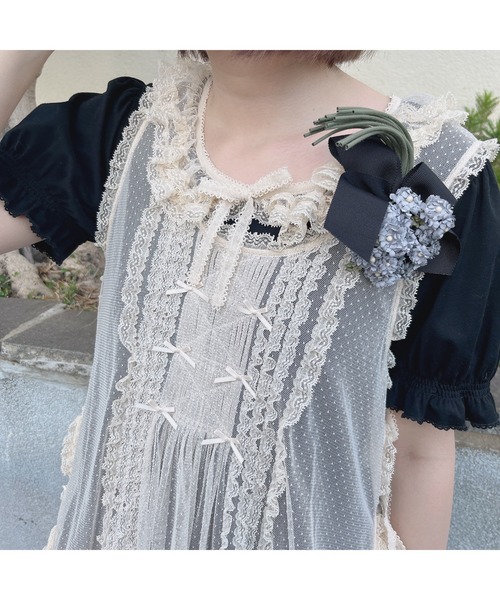 PINK HOUSE（ピンクハウス）の「ブーケ＆リボンコサージュ（ブローチ