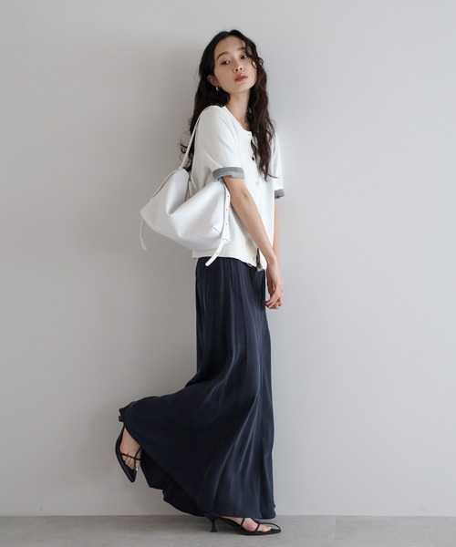 soins（ソワン）の「【牛革】ミニマルショルダーバッグ（ショルダー