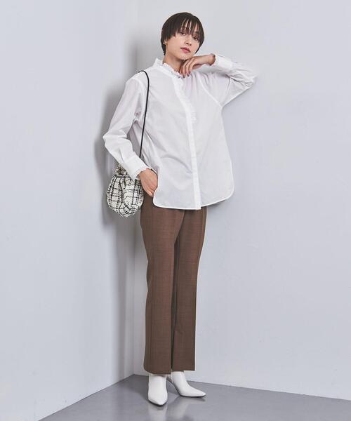 UNITED ARROWS（ユナイテッドアローズ）の「C フリル スタンドカラー