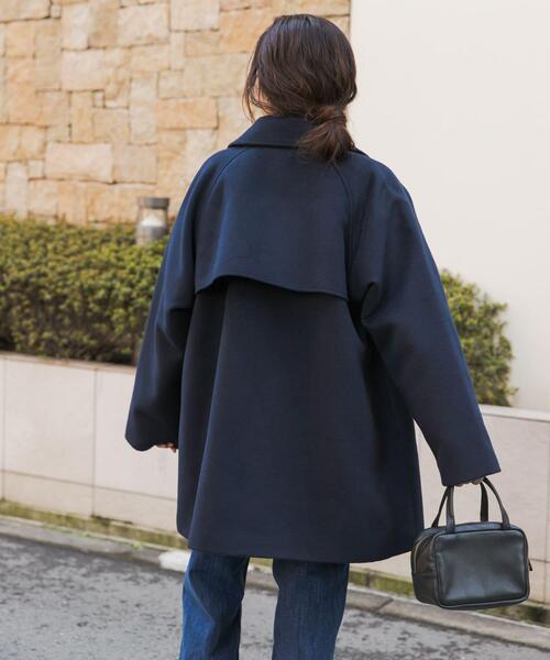 セール】【再入荷】『UR TECH』ミドル丈コート｜冬服/暖かい/吸光発熱