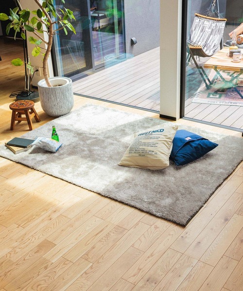 niko and（ニコアンド）の「ショアラグマット140×200（ラグ/マット