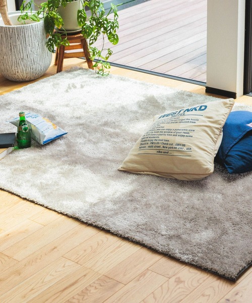 niko and（ニコアンド）の「ショアラグマット140×200（ラグ/マット