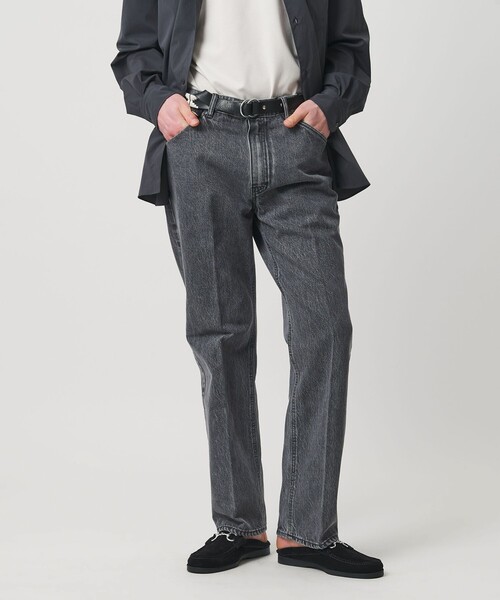 ブラック×ブラック デニム ロデオストレート（デニムパンツ）｜UNITED