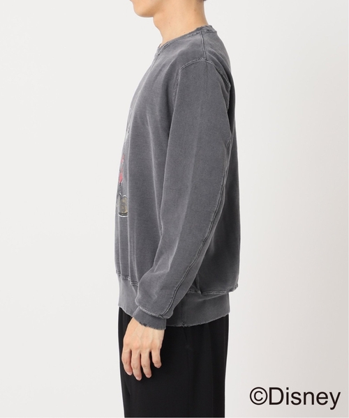 セール】【REMI RELIEF / レミレリーフ】別注 HARD SP加工裏毛クルー