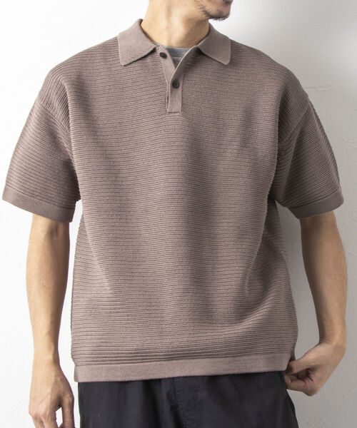 BATONER（バトナー）の「【BATONER/バトナー】THE SUMMER KNIT POLO