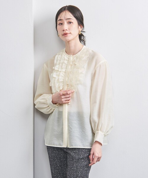 UNITED ARROWS（ユナイテッドアローズ）の「オーガンジー フリル