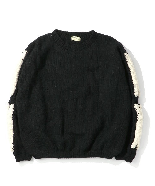 niche.（ニッチ）の「MacMahon Knitting Mills Crew Neck Knit-3D Arm