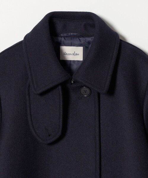 セール】＜Steven Alan＞ウール カシミヤ テント ロング コート