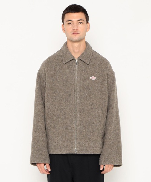 DANTON（ダントン）の「DANTON | ウールライトパイル ジップアップ