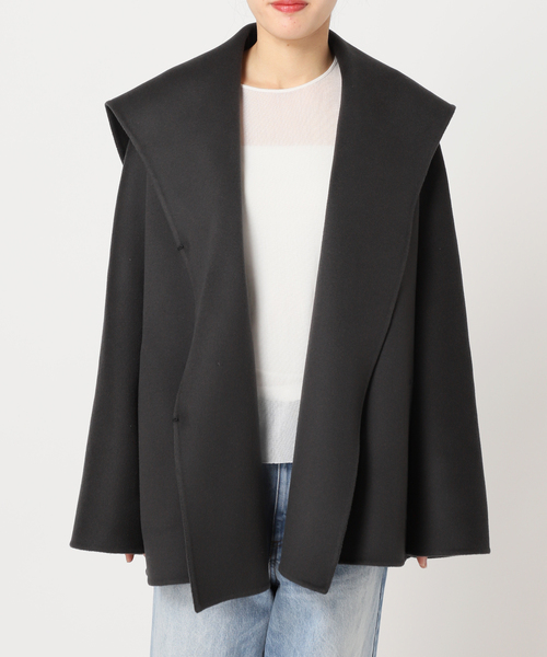 plage（プラージュ）の「《追加》ハミルトン DRAPE MIDDLE コート