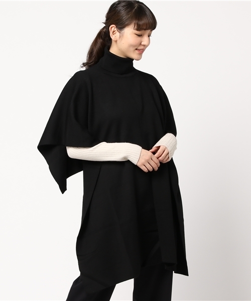 CLANE（クラネ）の「CENTER SLIT KNIT PONCHO（ポンチョ）」 - WEAR
