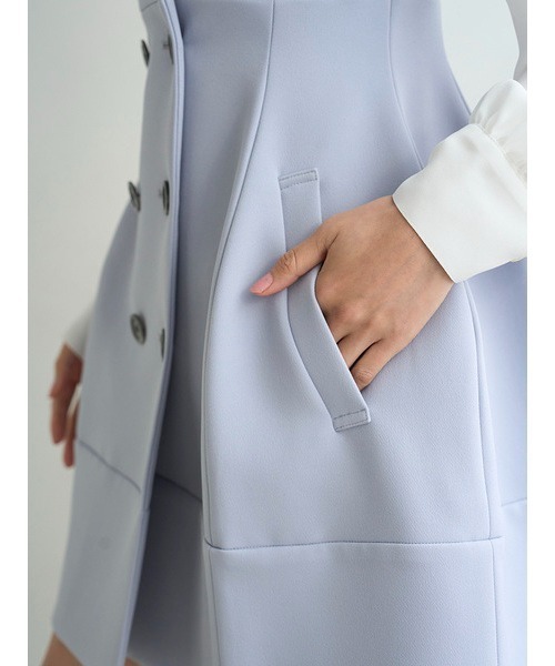 SNIDEL（スナイデル）の「コンストラクトミニワンピース（ワンピース