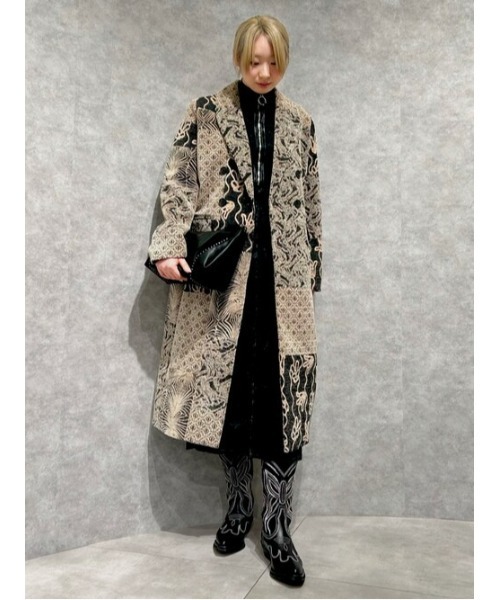 Desigual（デシグアル）の「ジャガード織り NIZAロングコート
