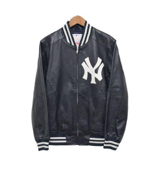 ブランド古着】New York Yankees Leather Varsity Jacket ヤンキース