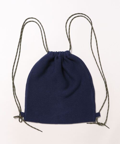 ニットナップザック（バックパック/リュック）｜nemne store（ネンネ