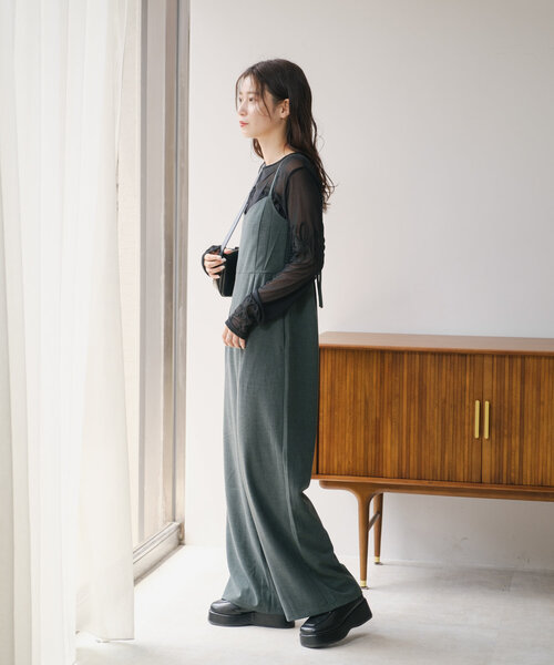 Kastane（カスタネ）の「【2サイズ展開/低身長サイズ】メランジキャミ