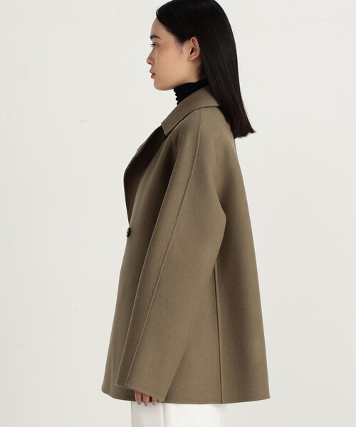 EDITION（エディション）の「□ダブルフェイス 2WAYショートコート