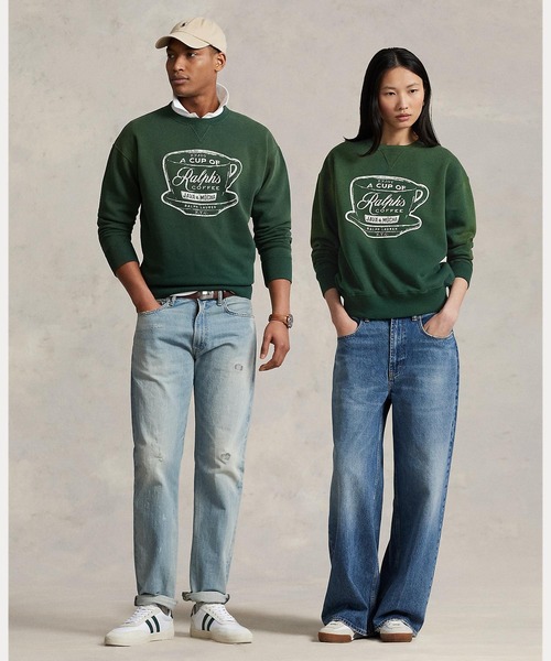 Ralph's Coffee クルーネック スウェットシャツ（スウェット）｜POLO