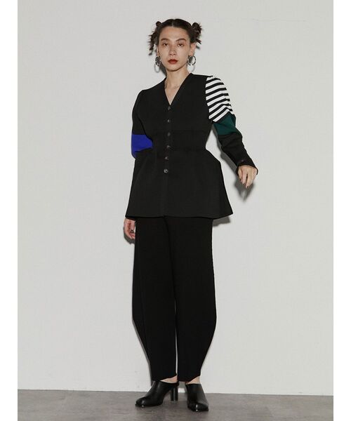 UN3D.（アンスリード）の「スリーパーツスリーブニットカーディガン