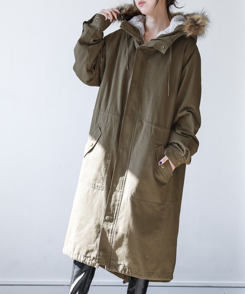 セール】『ライナー付き3wayモッズコート』（モッズコート）｜somari