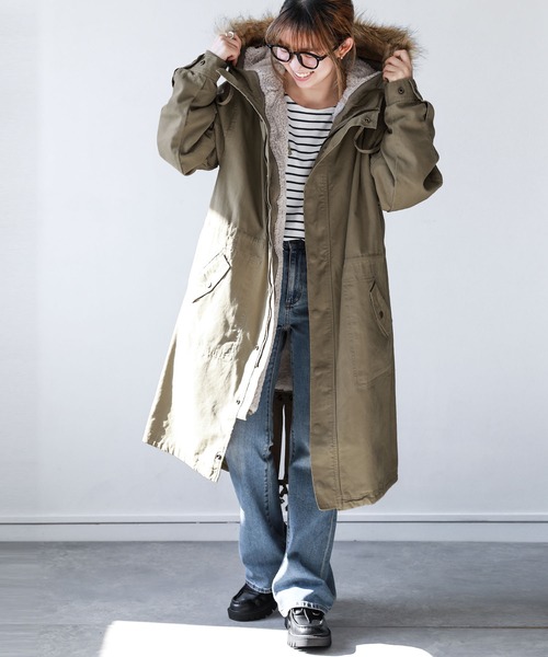 ライナー付き3wayモッズコート』（モッズコート）｜somari imagination