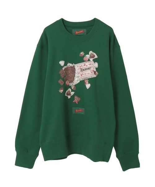 スウィートメモリーズプリントトレーナー（スウェット）｜KARL HELMUT