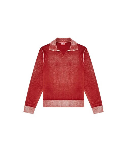 メンズ ニット スキッパーカラー（ニット/セーター）｜DIESEL