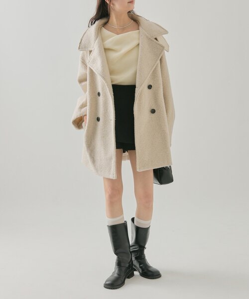 セール】【WEB/限定店舗】シャギーミドルコート（その他アウター