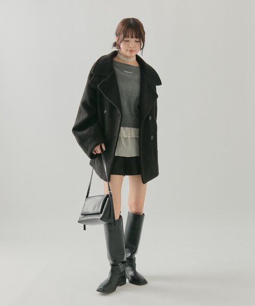 セール】【WEB/限定店舗】シャギーミドルコート（その他アウター