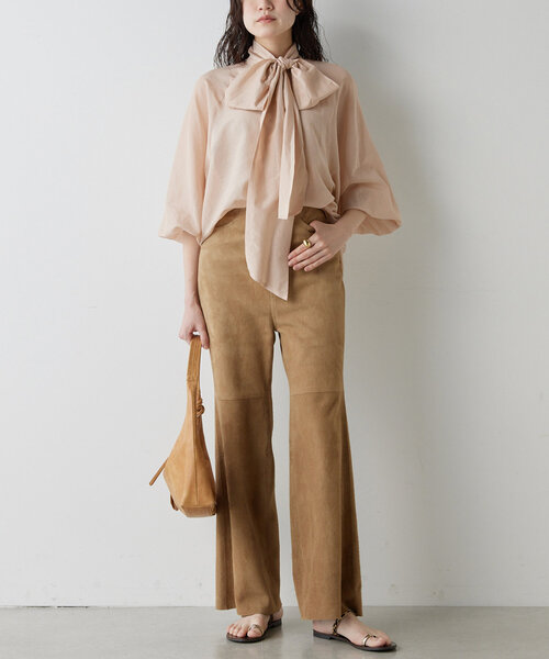 セール】シルクローンボウタイブラウス（シャツ/ブラウス）｜Whim