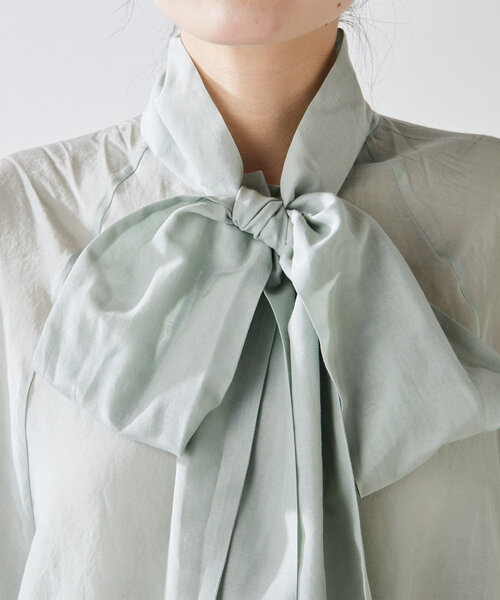セール】シルクローンボウタイブラウス（シャツ/ブラウス）｜Whim