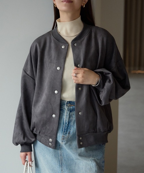 セール】スウェードポンチスタジャン（スタジャン）｜Fizz（フィズ）の