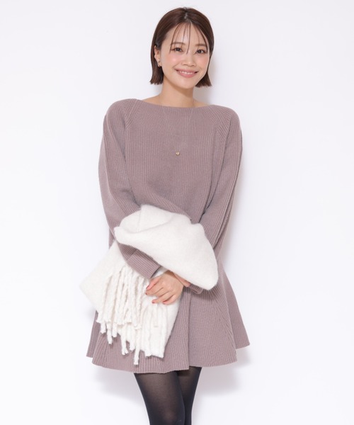 Apuweiser-riche（アプワイザーリッシェ）の「バックリボンミニニット