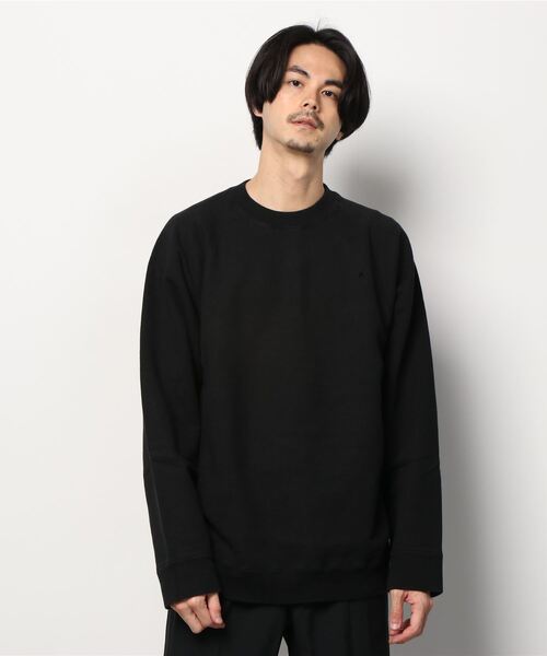 ATON（エイトン）の「ATON (エイトン) GARMENT DYE URAKE CREW