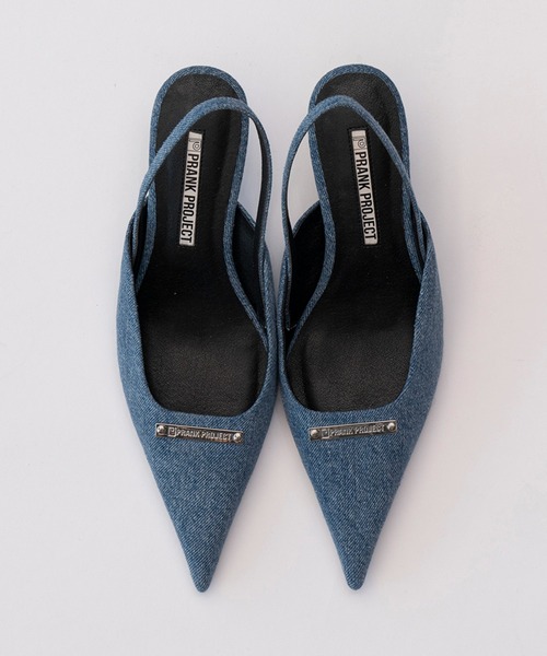 デニムミュール / Denim Mules（パンプス）｜PRANK PROJECT（プランク