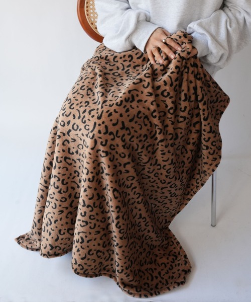 Port / ポート 】 レオパード ブランケット #（ブランケット）｜Port