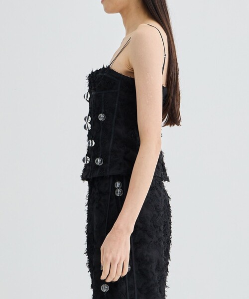 riv nobuhiko/リブノブヒコ】KIMSI BEAD BUSTIER/ビーズビスチェ