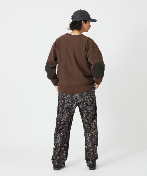 セール】CHAMPION / チャンピオン 別注 R/W エルボーパッチ クルー