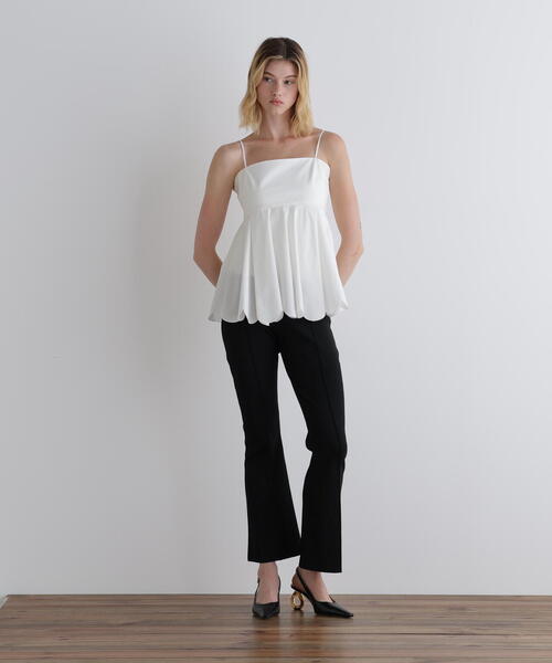 ◇SOLOTEXブロードスカラップキャミソール（キャミソール）｜LE PHIL