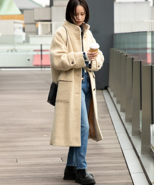 Ray BEAMS（レイビームス）の「Ray BEAMS / シャギー スタンドカラー