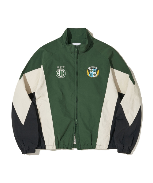 セール】90年代ロンドンサッカートラックジャケット_グリーン