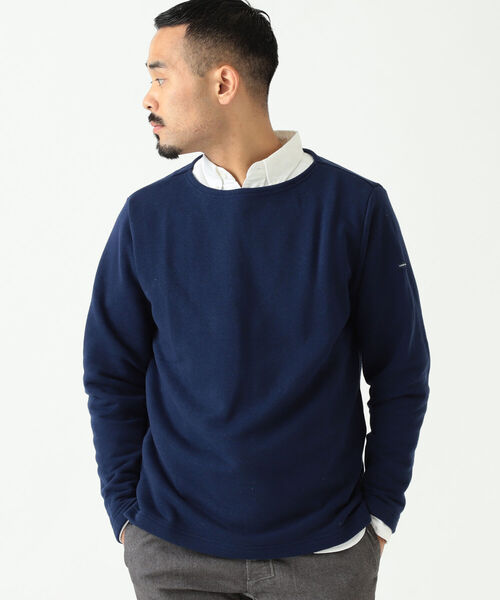 LOOPWHEELER × BEAMS PLUS / 別注 ボートネック（スウェット
