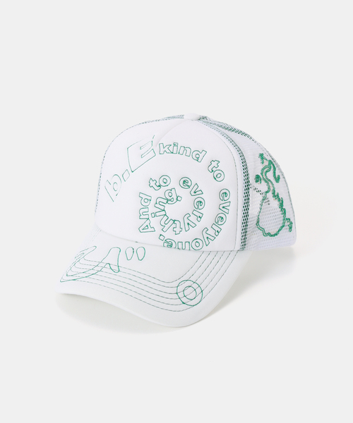 b.Eautiful/ビューティフル】b.i Foam Trucker Hat（キャップ）｜b