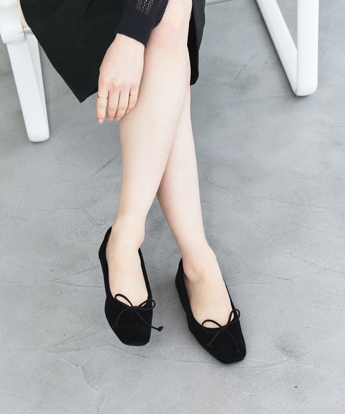 LE TALON（ルタロン）の「《追加4》スクエアベルベットバレエ（バレエ