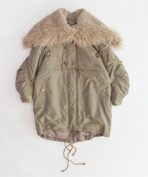 MAISON SPECIAL（メゾンスペシャル）の「2way Military Coat/2WAY
